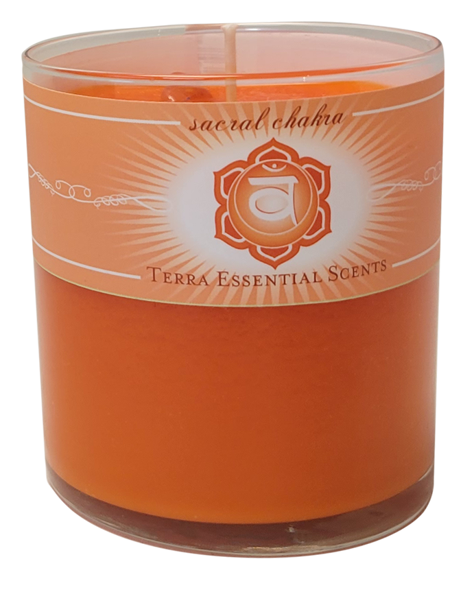 Sacral Chakra Candle Terra Essential Scents