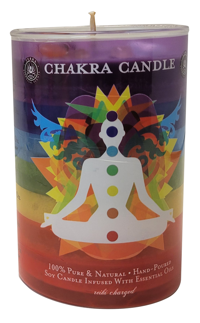 7 Layer Chakra Candle